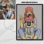 Custom Embroidered Portrait from Your Photo – As Unique As You Are